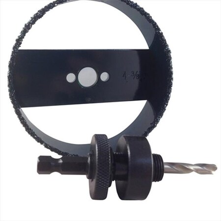 Disston Disston GRL402 Remgrit 4.38 In. Carbide Grit Recessed Light Installation Kit GRL402